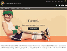 Tablet Screenshot of mcgowanrisk.com